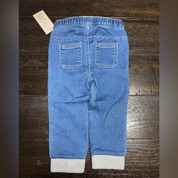 Nwt 18m cat & Jack denim pull on jeans - Picture 4 of 4